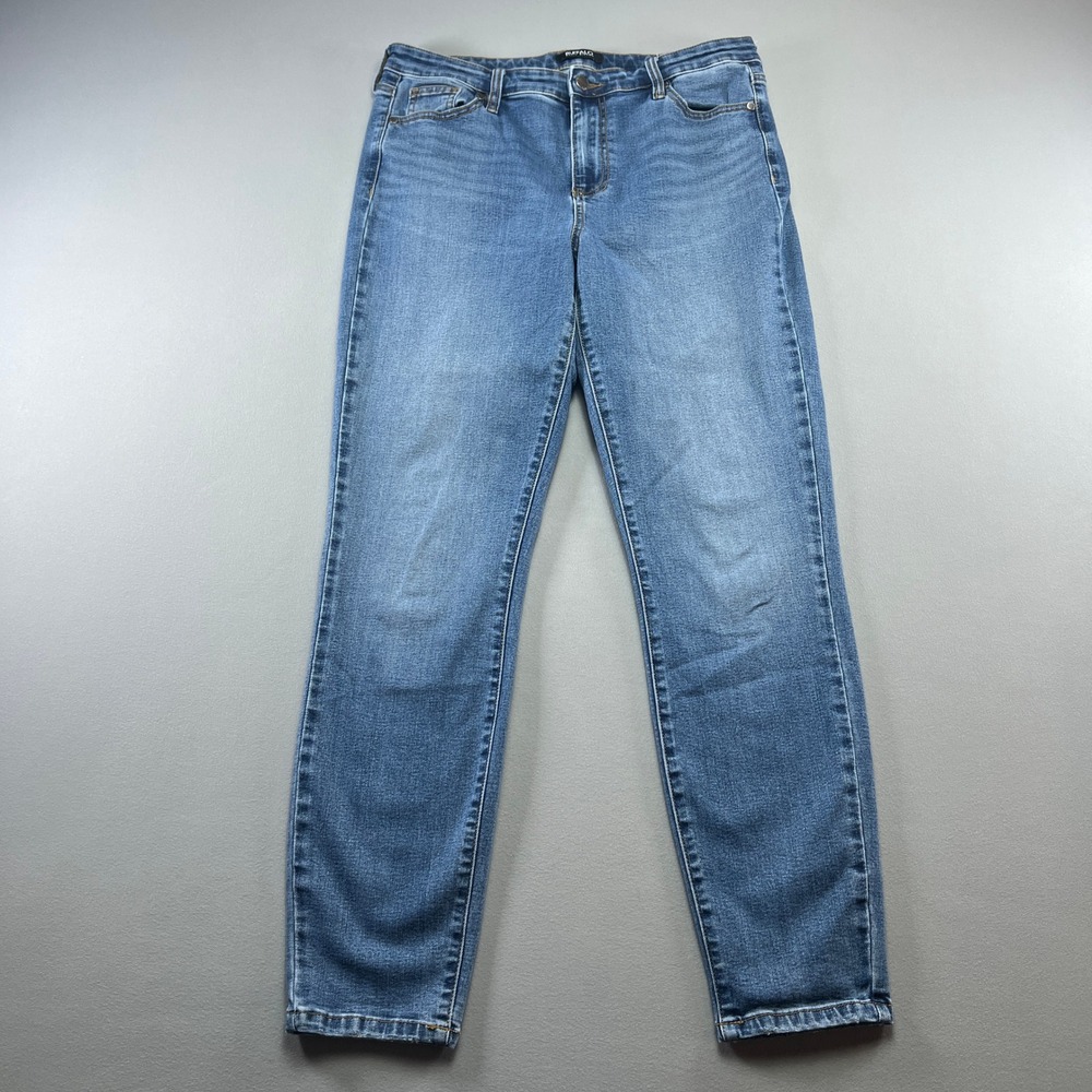 Buffalo David Bitton Mollie Skinny Jean Women 10/30 Blue Denim Stretch High Rise